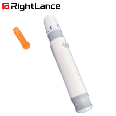Penna grigia dell'espulsore di Sugar Lancet Device Pen With del sangue di bianco 10.5cm dell'ABS