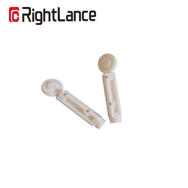 Lancetta di sangue monouso di sicurezza di profondità di puntura di Grey Color Twist Type 2.4mm